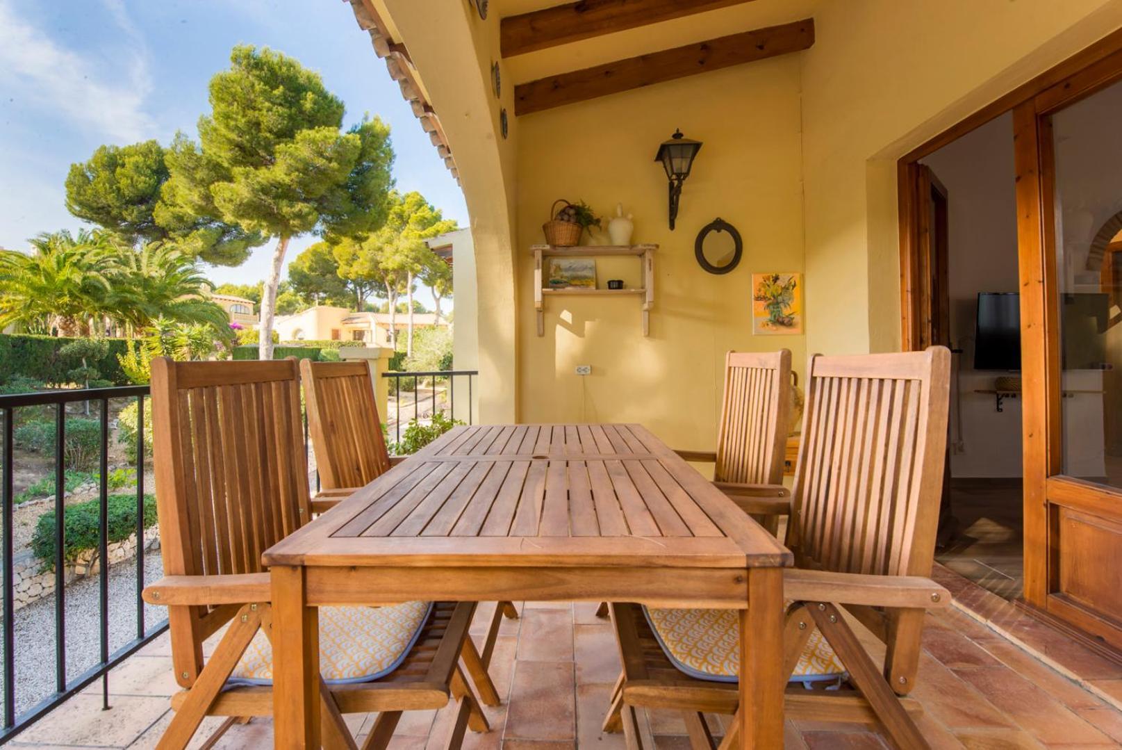 Apartamento En Moraira Con Piscina Exterior photo